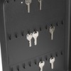 BARSKA 57 Position Key Cabinet with Combination Lock Black, Medium