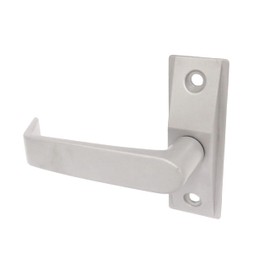 elox Storefront Lock Type Deadlatch Extended Version Lever Handle for Adams Rite Narrow Stile Lock, Aluminum Color (Right Hand)