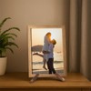XKDOUS 2 Pack Plate Stand for Display, 6.5 Inch Wood
