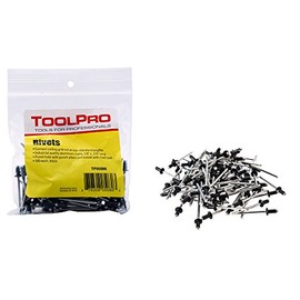 ToolPro Pop Rivets for Ceilings, 1/8"
