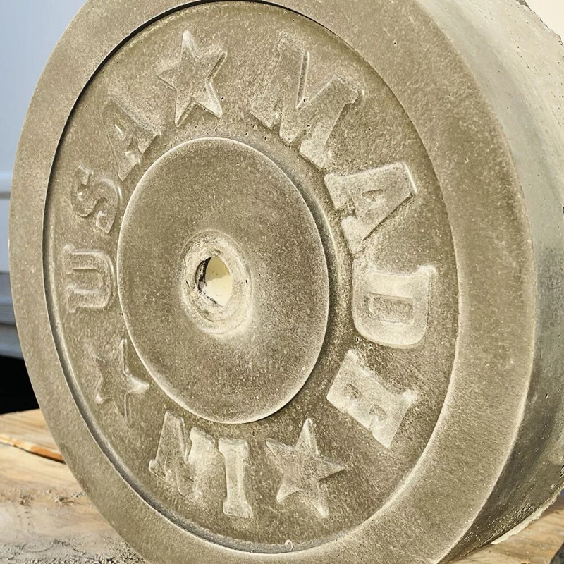 AUTUMN 25-45 LB Concrete Cement Weight Plate Mold
