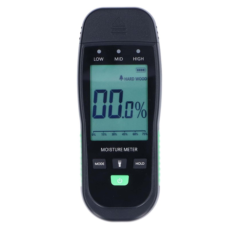 Wood Moisture Meter High Accuracy LCD Display Professional Moisture Content