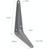 TERF® London Shelf Bracket Grey 125mm X 100mm (5 X