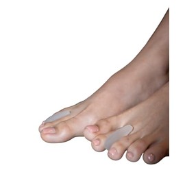 Enderezador de gel para dedos superpuestos par (L)