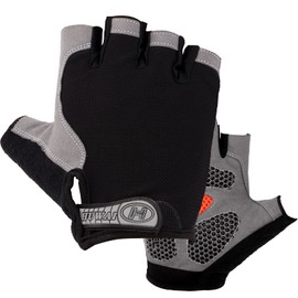 Cycling Gloves with Gel, Fingerless Non-Slip Shock-Absorbing Mountain Bike Gloves, Breathable Training Gloves MTB Road Cycling Gloves for Men Women (XL)