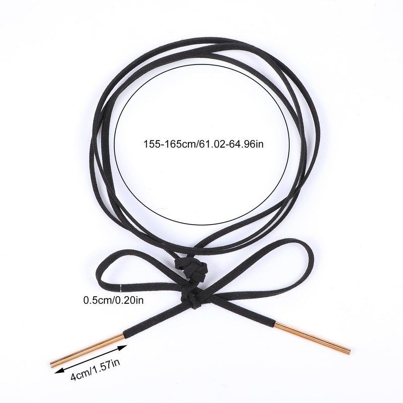 YQQYG 1 Pcs Black Choker Necklace for Women, Gothic Bow