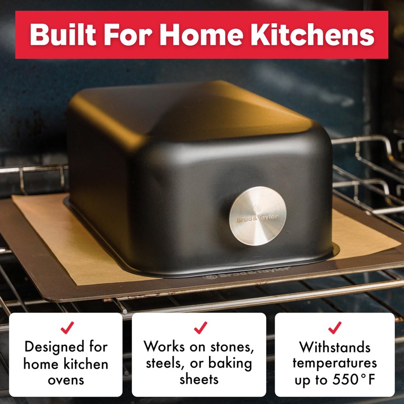 Brod & Taylor Ultralight Baking Shell for Sourdough Bread (Batard)