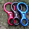 Azarxis 35 KN Climbing Rescue Figure 8 Descender Rigging Plate