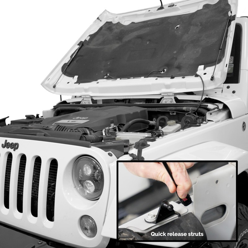 Redline Tuning 21-20002-02 Hood QuickLIFT PLUS Bolt-in System V2 Compatible
