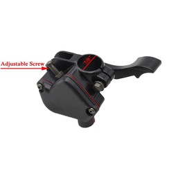 PRO BAT 7/8'' 22mm Throttle Lever Thumb Cable Assembly Thumb Throttle Accelerator Lever Handle For 50cc 70cc 90cc 110cc 125cc 150cc 200cc 250cc CT200U Quad Pit Bike ATV Go Cart