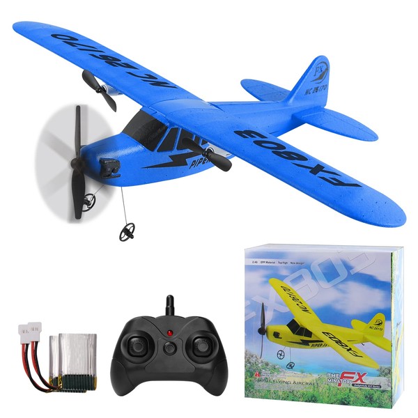 yusvwkj RC Airplane Easy to Fly EPP RC Plane with