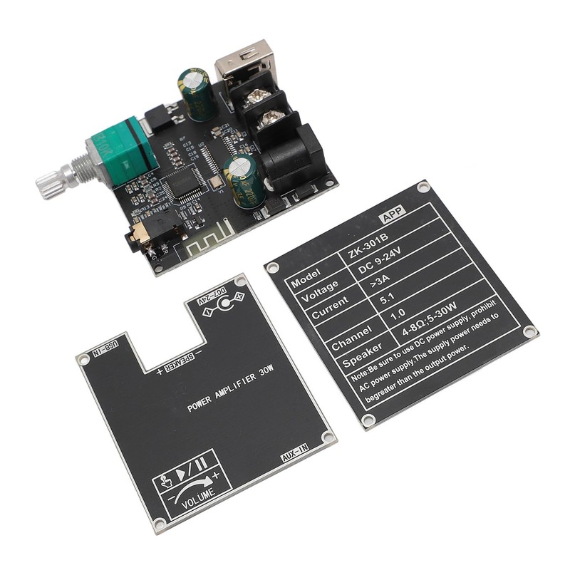 SOCOCO Bluetooth 5.1 モノラルアンプボード 30W パワーモジュール TPA3110D2 チップ DIY Bluetooth