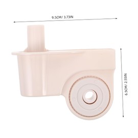 SEWACC Pedestal Fan Connector Elbow Bridge Steering Fitting for Standing Floor Fans Reliable Mounting High Usage Settings