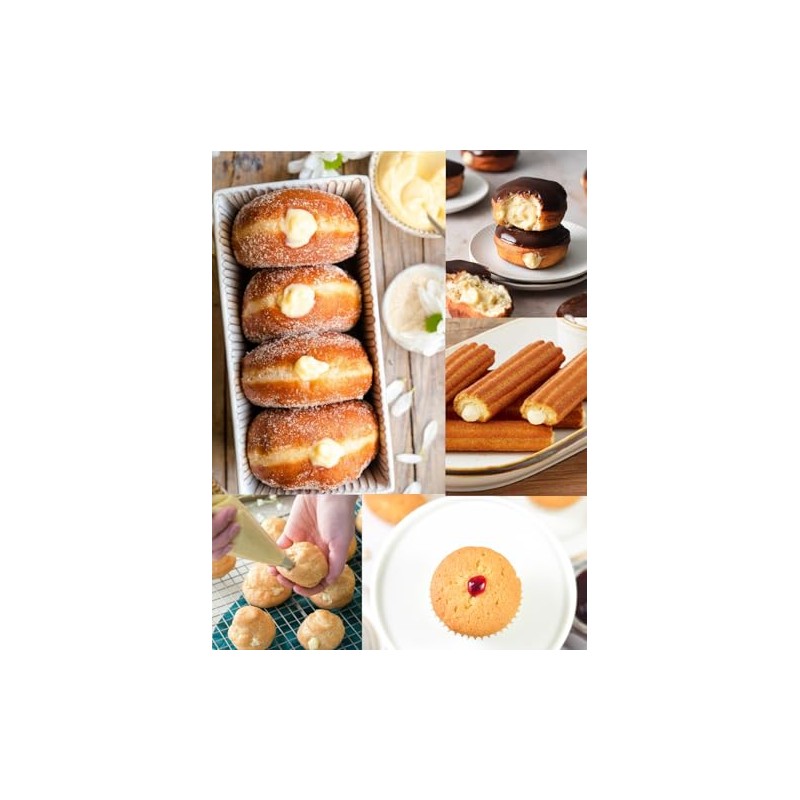 #230 Bismarck Piping Tip – Specialty Filling Tip for Donuts,