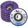 Crossarctic 125 mm CSD Disc, Pack of 5 Purple Cleaning
