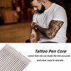 Pluma de tatuaje temporal, 20 recargas de marcadores de piel