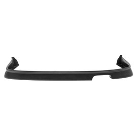 IKON MOTORSPORTS Rear Bumper Lip, Compatible with 1997-2001 Honda Prelude, WW Style Polyurethane PU Unpainted Black Rear Lower Spoiler Air Dam Chin Valance Splitter