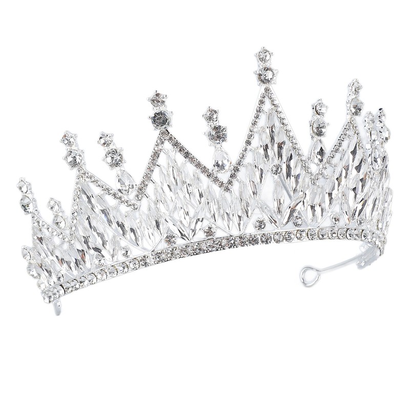 Women Wedding Crown Exquisite Rhinestone Bride Crown Hair Accessories for
