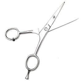 G.B.S Tijeras profesionales para barba, corte y peinado, de acero inoxidable, para barba, bigote, ceja, pelo de nariz