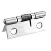 sourcing map Self Closing Spring Hinge 1.5" Stainless Steel Brushed