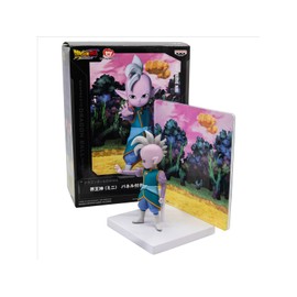 Banpresto Supreme Kai (Mini) Dragon Ball Daima with Panel Collectible Action Figure, 9 cm - BP28580P Multicolor, Optimal for Anime Fans