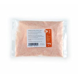 Himalayan Pink Salt Fine Grade 100g - Natural & Unrefined Pink Salt from The Himalayas
