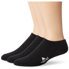 Wigwam Super 60 Low-Cut 3-Pack S1042 Sock, Black - Large