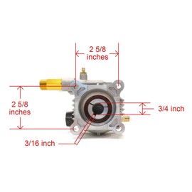 The ROP Shop | Power Pressure Washer Water Pump for 3000 PSI OEM Himore 309515003 Engines