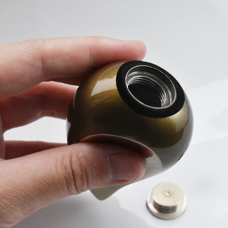 T-801 Mirai Creative Mini Urn Teardrop Gold Brass Screw Type