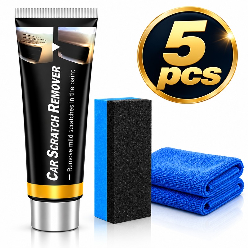 5 Pcs Car Scratch Remover for Paint Care – Easy
