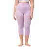 Ulla Popken Women's Tights, Mauve Pink