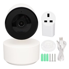Smart Home Camera 1080P HD Remote Control Wireless Surveillance Camera with Night Vision for Household 100‑240V UK Plug