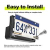 SYudwen License Plate Frame Compatible with Fd F150 2.7L 3.0L