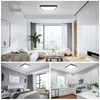 9Inch 18W Square LED Ceiling Light Fixtures Flush Mount, 5000K