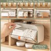 Wall Mounted Cotton Pads Holder Organizer Cotton Swab Balls Holder