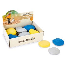 Beeztees Fetch TPR Stone L: 9.5 cm W: 6 cm H: 2 cm Assorted Colours