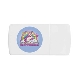 'Alpha Male' Pill Box with Tablet Splitter (PI00032894)