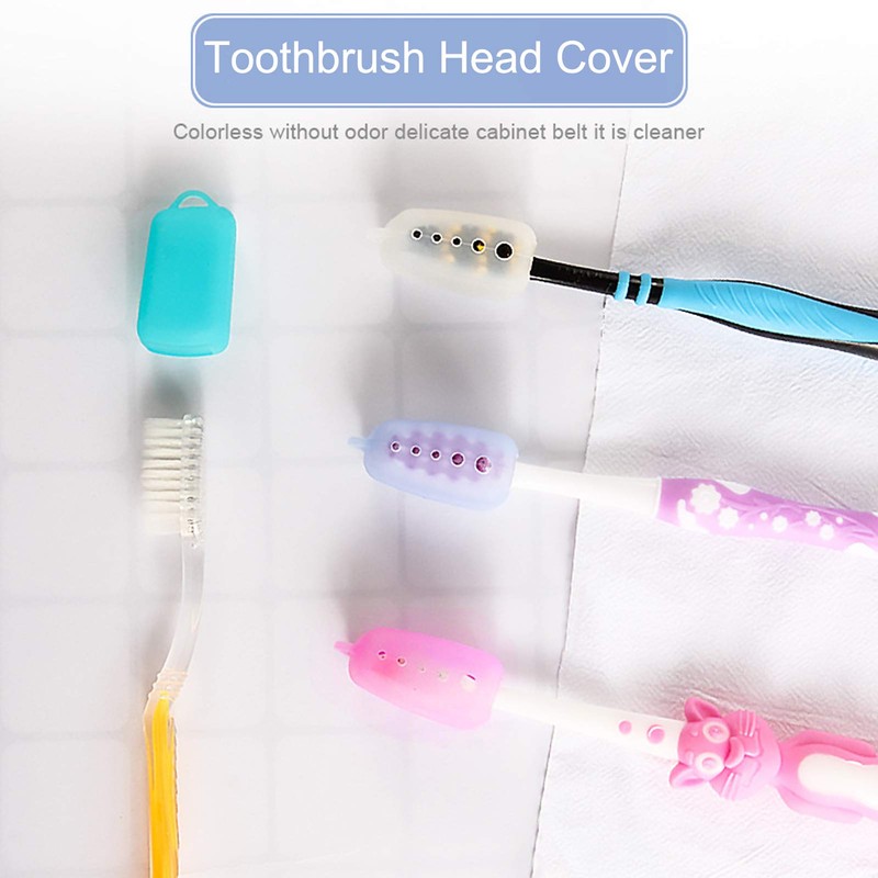 AUNMAS Funda para Cepillo de Dientes, Funda de Silicona para