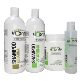 Labonté Kit Labonte Vitamina E + Shampoo + Shampoo Keratina + Seda