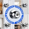 SISAV Smart Fingerprint Door Lock with App Control & Key,