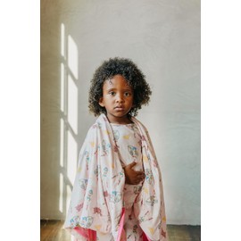 Copper Pearl Three-Layer Baby Blanket: Soft Quilt for Boys and Girls | Breathable, Cozy Toddler Blanket | 46x46 Premium Polyester/Rayon | Wonder Woman