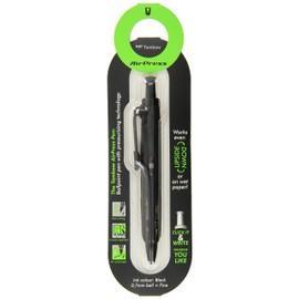 Tombow BC-AP12 Air Press Ballpoint Pen with Innovative Compressed Air Technology, Full Black