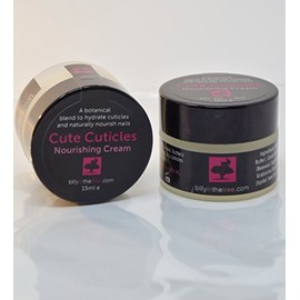 Cute Cuticles Nourishing Cream by Billy in the Tree. 100% natural botanical blend of moisture rich butters, waxes and oils 15ml