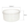 KOTARBAU® Lunch Box 2.3 Litre Round Plastic Food Container