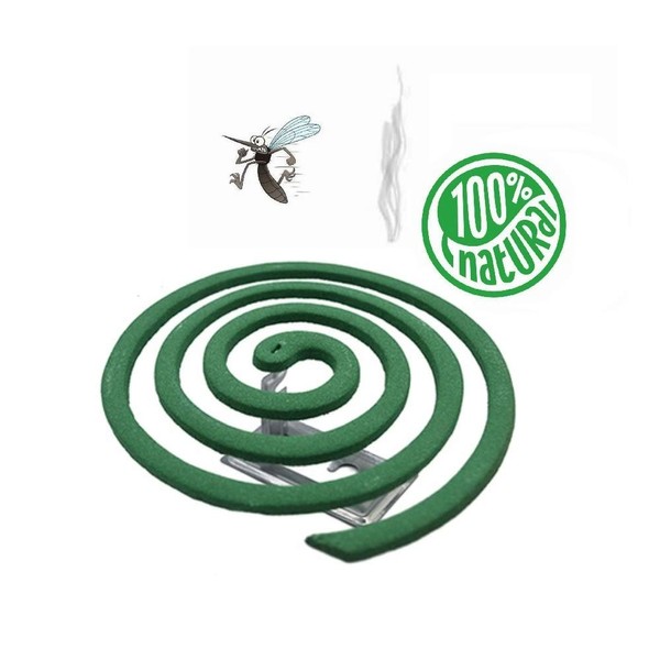 Mosquito Citronella Coils- Outdoor Use, 8 coils & 1 Coil