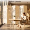 67" H 6 Panel Wood Room Divider