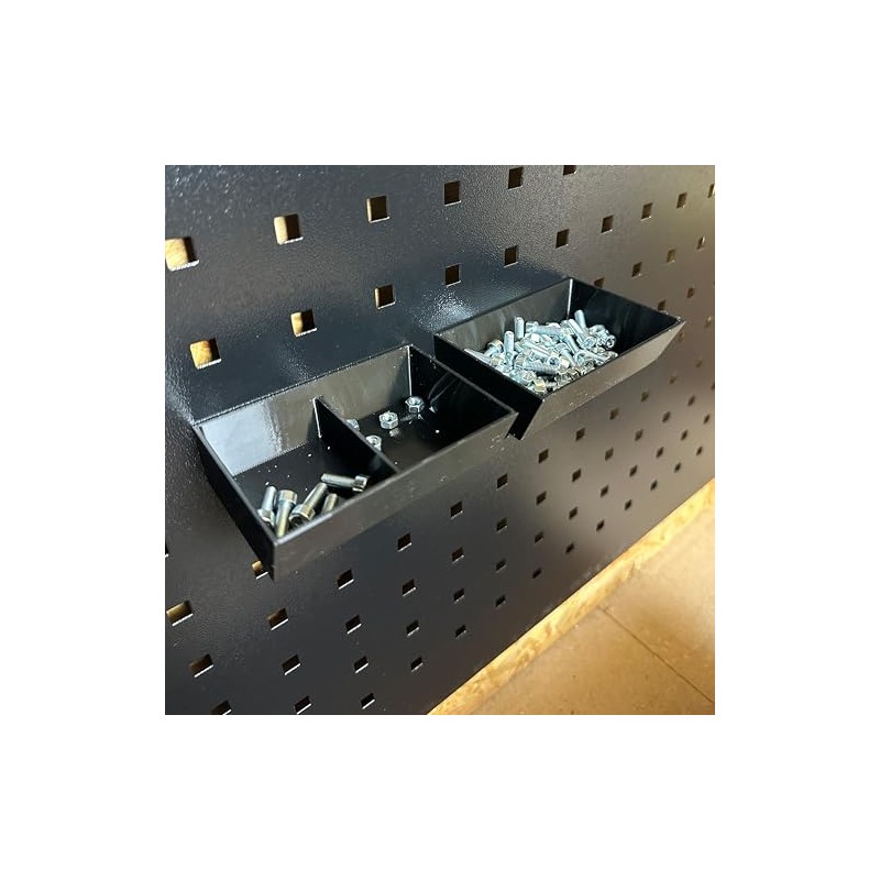 Güde Perforated Wall Storage Box, 2 x Small Parts Storage
