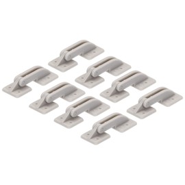 sourcing map RC Hinges 1.3 Inch x 0.35 Inch Adjustable Hatch Hinge for RC Model Airplane Parts 8 Pcs