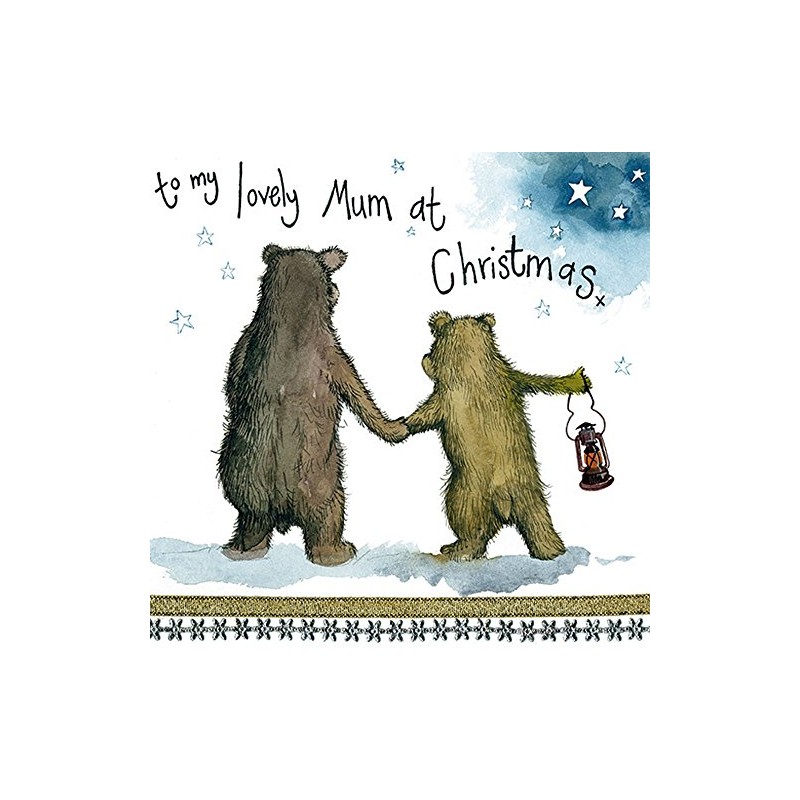Alex Clark Christmas Night Mum Christmas Card