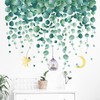 Wall Sticker Rattan Plant Coin Grass Flower Butterfly Wallpaper Sticker